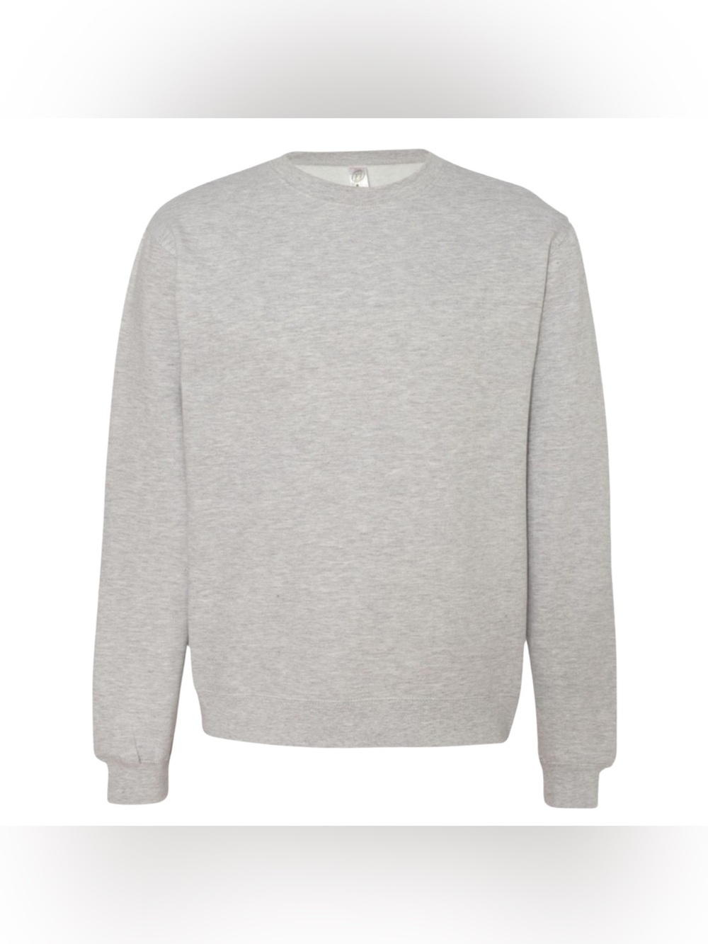 *NWT* Independent Trading Co. UNISEX Midweight Sweatshirt in Heather Gray